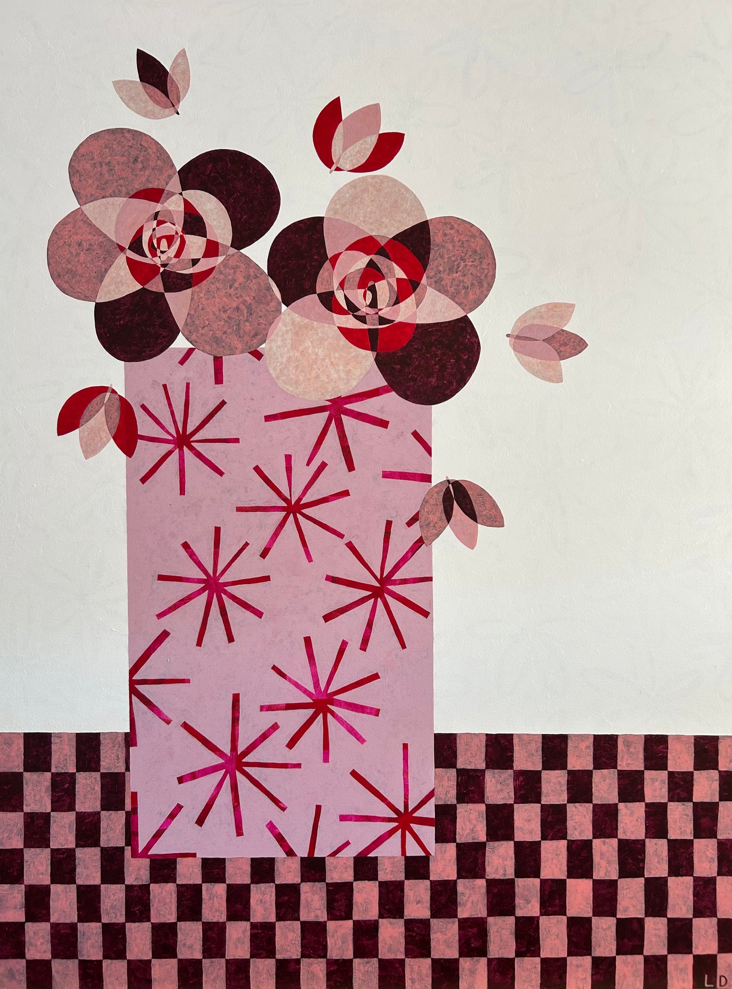 'A Pot Of Flowers' - Original