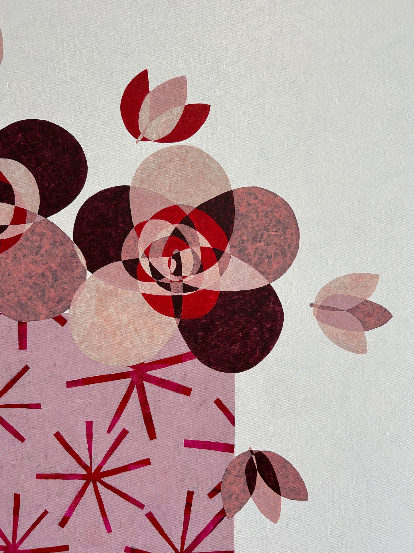'A Pot Of Flowers' - Original