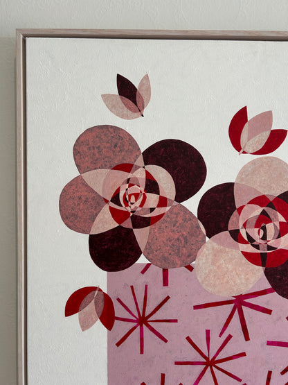 'A Pot Of Flowers' - Original